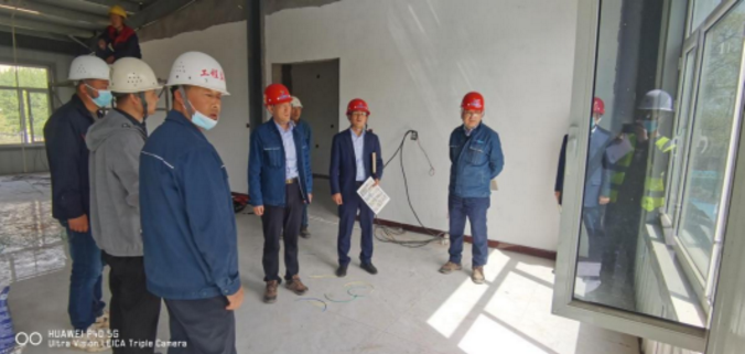 市產(chǎn)投集團對在建項目開(kāi)展全面檢查(圖1)